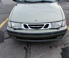 1999 SAAB 9-3 CONVERTIBLE