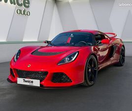 LOTUS EXIGE S3 LOTUS EXIGE S - V6 3.5 350 COMPRESSÉ - ROUGE ARDENT - CARBONE - CL BRAKES - GARANTIE 12 MOIS