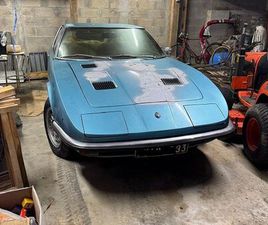 MASERATI INDY VRAIE MASERATI INDY 4900 ORIGINE FRANCAISE V8 4.9 COMPLÈTE ET EN RÈGLE À RESTAURER