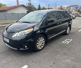 TOYOTA SIENNA 3.5 V6 XLE 4X4 17,300 EUR