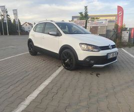 VOLKSWAGEN POLO CROSS VW CROSS POLO- STYLOWY CROSSOVER • AUTOMAT DSG • NAVI • BENZYNA •2015 STASZÓW • OLX.PL
