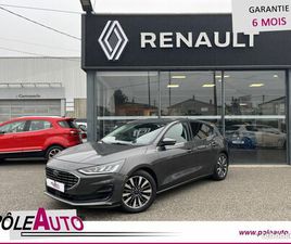 FORD FOCUS 1.0 FLEXIFUEL 125CV TITANIUM * CARPLAY - GRAND ECRAN PREMIER MAIN