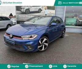 VOLKSWAGEN POLO GTI VOLKSWAGEN POLO 2.0 TSI 207CH GTI DSG7