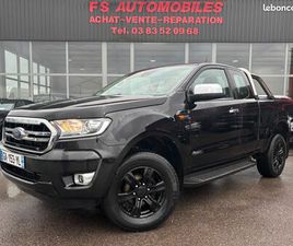 FORD RANGER 2.0 TDCI 170 CH SIMPLE CABINE XLT 4X4 BVA / GPS / JANTES ALU / TVA RECUPERABLE / BOITE AUTO / 2021 / 135327 KMS