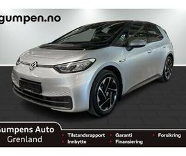 VOLKSWAGEN ID.3 PRO LIMITED 58KWH 204HK NAVI/KAMERA/OPPV.RATT/KEYLESS