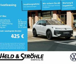 VOLKSWAGEN T-ROC R-LINE 1.5 L ETSI WKR AHK IQ-DRIVE IQ-LIGH