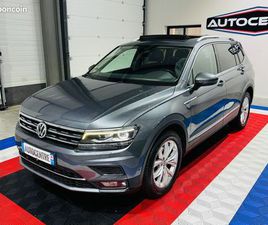 VOLKSWAGEN TIGUAN ALLSPACE VW TIGUAN ALLSPACE 2.0 TDI 150 CH DSG7 CARAT EXCLUSIVE 7 PLACES BOITE AUTO / COCKPIT / CARPLAY / CAMERA / GARANTIE