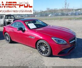 MERCEDES-BENZ SLC 2020 MERCEDES-BENZ SLC SLC 300 ROADSTER 2.0 BENZYNA 241KM