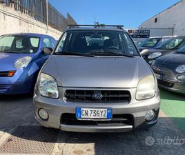 SUBARU JUSTY SUBARU JUSTY G3X 1.3 16V 5P.4X4