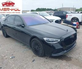 MERCEDES-BENZ KLASA S MAYBACH S 580 4MATIC 2022 4.0L 4.0 BENZYNA 496KM