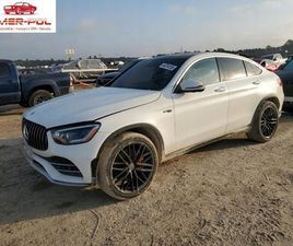 MERCEDES GLC COUPE GLC COUPE 43 AMG MERCEDES-BENZ GLC AMG 43 COUPE 2022 3.0L 3.0 BENZYNA 385KM