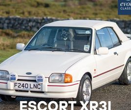 1989 (F) - XR3I CABRIOLET 2-DOOR
