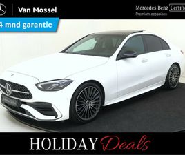 MERCEDES CLASSE C C 180 MERCEDES-BENZ C-KLASSE 180 STAR EDITION AMG LINE / MEMORY-STOELEN / PANAROMA-DAK /