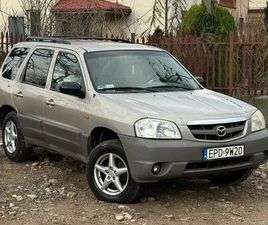MAZDA TRIBUTE 2.0 LPG SUV ALUFELGI HAK ŚWIĘTA OTWARTE LÓDŹ BALUTY • OLX.PL