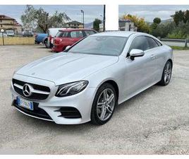MERCEDES CLASSE E COUPE E 220 COUPE D AMG LINE 4MATIC AUTO 2 ANNI DI GARANZIA