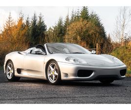 2001 FERRARI 360 SPIDER - MANUAL