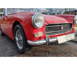 MG MIDGET 1970 MG MIDGET ROUGE MANUEL, 4 VITESSES CONDUITE À DROITE...