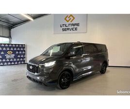 40 490 HT / FORD TRANSIT CUSTOM SPORT 320 L2H1 2.0 ECOBLUE 170 CV BVA GRIS MAGNETIC / NEUF / TVA RECUPERABLE