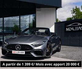 MERCEDES SL CLASSE AMG MERCEDES-AMG 63 4MATIC+ - LEASING 1 399 EUROS/ MOIS