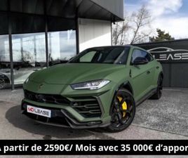 LAMBORGHINI URUS 4.0 V8 650 CH BVA8 - LEASING 1 990 EUROS/ MOIS GRAPHITE CAPSULE