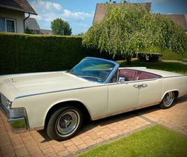 LINCOLN CONTINENTAL 1965 LINCOLN CONTINENTAL CABRIO V8 7,6LTR. FORD H ZUL