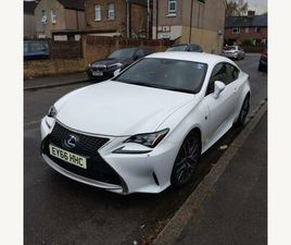 LEXUS RC RC300H 2.5 300H F SPORT COUPE 2DR PETROL HYBRID CVT EURO 6 (START/STOP) (223 PS)