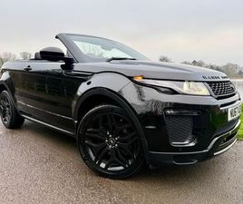 2017 LAND ROVER RANGE ROVER EVOQUE 2.0TD4 HSE DYNAMIC (START/STOP) CONVERTIBLE 2D AUTO