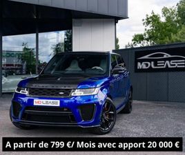LAND ROVER RANGE ROVER SPORT MARK VIII V8 SUPERCHARGED 5.0L 575CH - LEASING 799 EUROS/ MOIS SVR