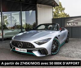 MERCEDES SL CLASSE AMG SPEEDSHIFT MCT 63 4MATIC+ - LEASING 2 745 EUROS/ MOIS