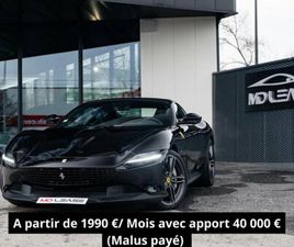 FERRARI ROMA FERRARI ROMA V8 4.0 620CH - LEASING 1699 EUROS/ MOIS (MALUS PAYÉ)