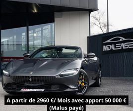 FERRARI ROMA SPYDER V8 4.0 620CH - LEASING 2960 EUROS/ MOIS (MALUS PAYÉ)