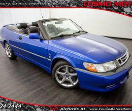2000 SAAB 9-3 2DR CONVERTIBLE VIGGEN MANUAL W/BLACK TOP