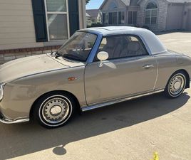 1991 NISSAN FIGARO FACTORY TURBOCHARGED ENGINE, A/C, NEW CONVERTIBLE TOP