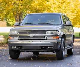 CHEVROLET SUBURBAN 2001 CHEVROLET SUBURBAN