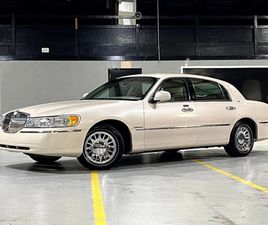 2002 LINCOLN TOWN CAR CARTIER - 50K LOW MILES! - SAME OWNER FOR 15 YEARS