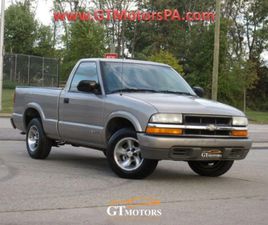 2001 CHEVROLET S-10 REG CAB 118
