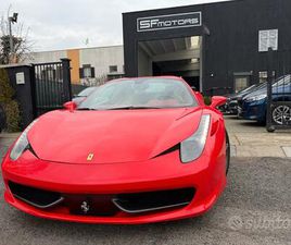 FERRARI 458 ITALIA SPIDER SPECIALE APERTA FERRARI 458 SPIDER DCT