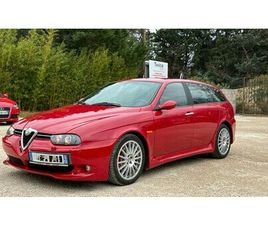 2003 ALFA ROMEO 156 ROUGE MANUEL, 6 VITESSES CONDUITE À G...