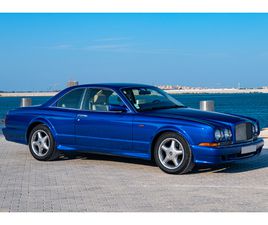 BENTLEY CONTINENTAL T 1998 BENTLEY CONTINENTAL T NARSE SPECIAL EDITION COUPE
