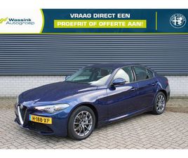 ALFA ROMEO GIULIA SUPER 2.0 TURBO 200PK AUTOMAAT I ADAPTIEVE CRUISE I BRUIN LEER I CAMERA I PARKEERSENSOREN VOOR & ACHTER I APPLE CARPLAY/ANDROID AUTO