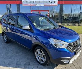 DACIA LODGY STEPWAY DACIA LODGY 1.3 TCE STEPWAY MUSIC DFULL (7 SZEMÉLYES ) MAGYARORSZÁGI.1 TULAJDONOS! TÖRÉSMENTES!