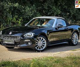 FIAT 124 SPIDER FIAT 124 SPIDER 1.4 MULTIAIR TURBO AUTOMAAT | BOSE SOUND| NAVIGATIE | CLIMA | CRUISE | LEDER | CAMERA | STOELVERWARMING |