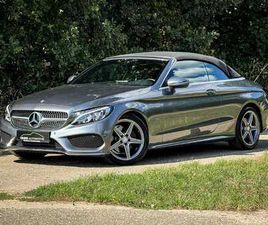 MERCEDES-BENZ C-KLASSE CABRIO 180 AMG SPORT | CLIMA | CRUISE | NAVI | AIRSCARF | LED | METALIC | PDC | LEDER / ALCANTARA |