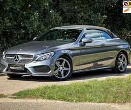 MERCEDES-BENZ C-KLASSE CABRIO C 180 AMG SPORT | CLIMA | CC | NAVIGATIE | AIRSCARF | LED | METALLIC LAK | PDC | LEDER / ALCANTARA|