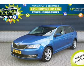 SKODA RAPID SPACEBACK CLEVER 95PK I CLIMATE CONTROL I NAVIGATIE I CRUISE CONTROL I STOELVERWARMING