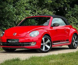 VOLKSWAGEN BEETLE CABRIOLET 1.4 TSI SPORT | CLIMA | CRUISE | NAVI | LEDER | STOELVERW. | WINDSCHERM | PDC |