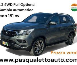 SSANGYONG REXTON FULL OPTIONAL 2.2 4WD ICON AUT.