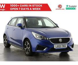 2021 MG MG3 1.5 VTI-TECH EXCLUSIVE 5DR [NAVIGATION] HATCHBACK PETROL MANUAL