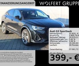 AUDI Q3 SPORTBACK 45 TFSI AUDI Q3 SPORTBACK 45 TFSI E S TRONIC ACC*NAVI