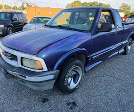GMC SONOMA 1995 GMC SONOMA EXT CAB 2D 4 CYL 5 SPEED MANUAL 267,000 MILES